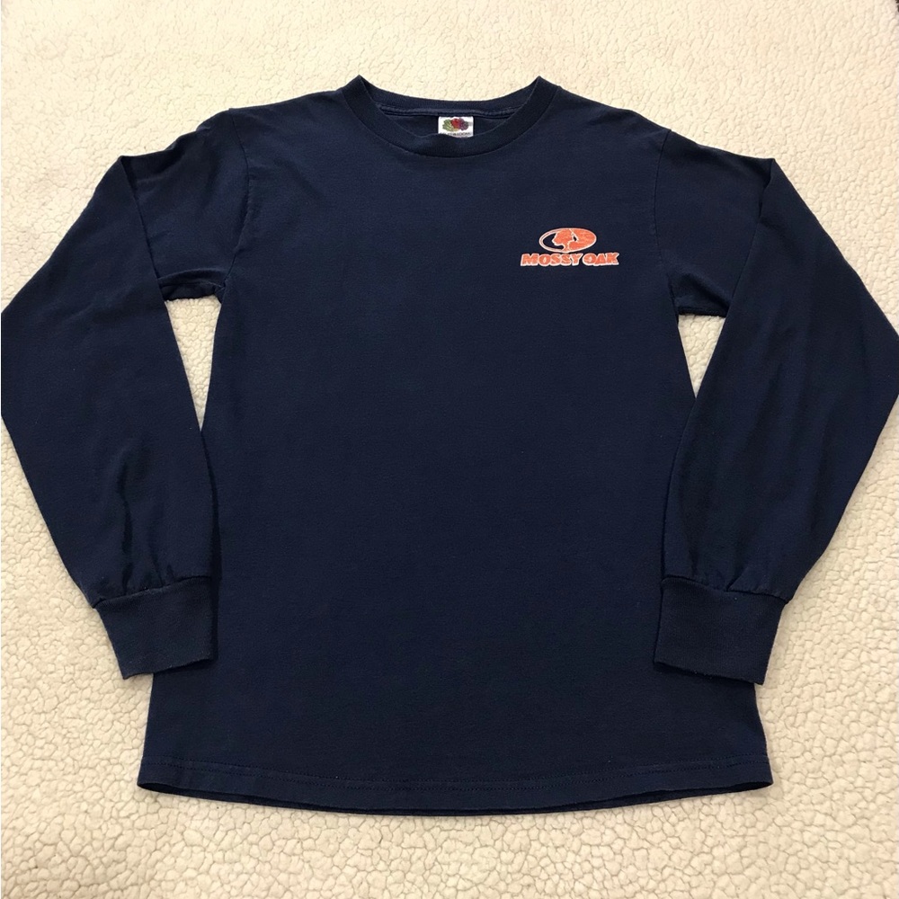 Mossy Oak Blue & Orange LS Shirt
Size Small
Unisex
50% Cotton 50% Polyester - Picture 5 of 16